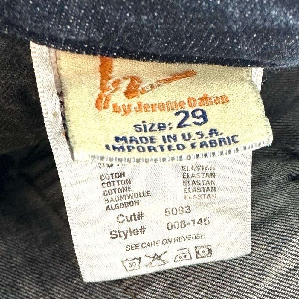 Citizens Of Humanity Jeans Womens 29 Wide Leg Flare Cadet #008 Stretch Low Rise - Picture 9 of 14